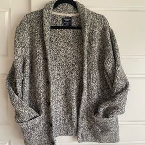 Abercrombie & Fitch grandad sweater cardigan. Sz M